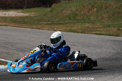 07/03/2010 : 1ère manche du Championnat du Sud 2010 à Lavelanet (photos Antoine Camblor) 2010 — karting