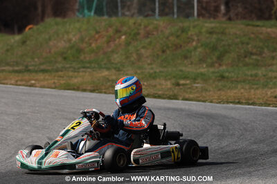 07/03/2010 : 1ère manche du Championnat du Sud 2010 à Lavelanet (photos Antoine Camblor) 2010 — karting