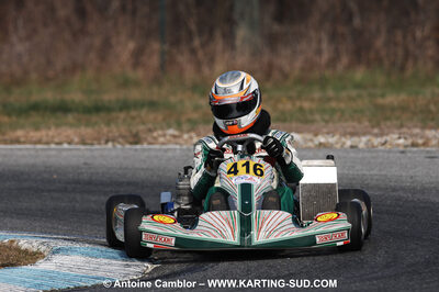 07/03/2010 : 1ère manche du Championnat du Sud 2010 à Lavelanet (photos Antoine Camblor) 2010 — karting