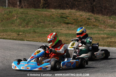 07/03/2010 : 1ère manche du Championnat du Sud 2010 à Lavelanet (photos Antoine Camblor) 2010 — karting