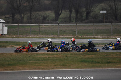 07/03/2010 : 1ère manche du Championnat du Sud 2010 à Lavelanet (photos Antoine Camblor) 2010 — karting
