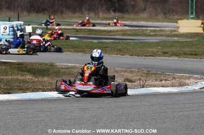 07/03/2010 : 1ère manche du Championnat du Sud 2010 à Lavelanet (photos Antoine Camblor) 2010 — karting