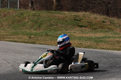 07/03/2010 : 1ère manche du Championnat du Sud 2010 à Lavelanet (photos Antoine Camblor) 2010 — karting