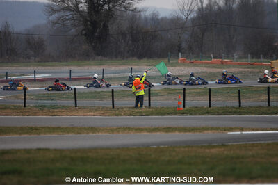 07/03/2010 : 1ère manche du Championnat du Sud 2010 à Lavelanet (photos Antoine Camblor) 2010 — karting