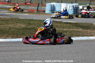 07/03/2010 : 1ère manche du Championnat du Sud 2010 à Lavelanet (photos Antoine Camblor) 2010 — karting