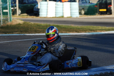 07/03/2010 : 1ère manche du Championnat du Sud 2010 à Lavelanet (photos Antoine Camblor) 2010 — karting