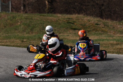 07/03/2010 : 1ère manche du Championnat du Sud 2010 à Lavelanet (photos Antoine Camblor) 2010 — karting