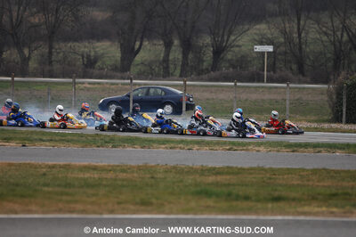 07/03/2010 : 1ère manche du Championnat du Sud 2010 à Lavelanet (photos Antoine Camblor) 2010 — karting