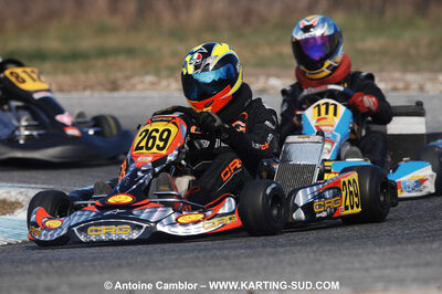 07/03/2010 : 1ère manche du Championnat du Sud 2010 à Lavelanet (photos Antoine Camblor) 2010 — karting