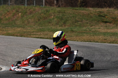 07/03/2010 : 1ère manche du Championnat du Sud 2010 à Lavelanet (photos Antoine Camblor) 2010 — karting