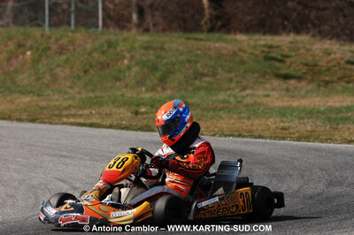 07/03/2010 : 1ère manche du Championnat du Sud 2010 à Lavelanet (photos Antoine Camblor) 2010 — karting