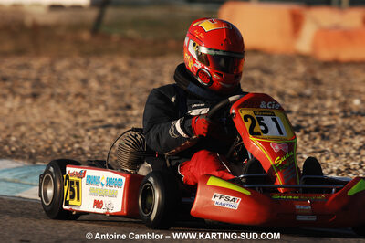07/03/2010 : 1ère manche du Championnat du Sud 2010 à Lavelanet (photos Antoine Camblor) 2010 — karting