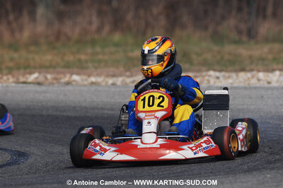 07/03/2010 : 1ère manche du Championnat du Sud 2010 à Lavelanet (photos Antoine Camblor) 2010 — karting