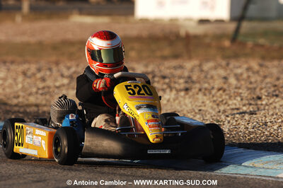 07/03/2010 : 1ère manche du Championnat du Sud 2010 à Lavelanet (photos Antoine Camblor) 2010 — karting