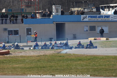 07/03/2010 : 1ère manche du Championnat du Sud 2010 à Lavelanet (photos Antoine Camblor) 2010 — karting