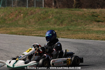 07/03/2010 : 1ère manche du Championnat du Sud 2010 à Lavelanet (photos Antoine Camblor) 2010 — karting