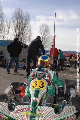 07/03/2010 : 1ère manche du Championnat du Sud 2010 à Lavelanet (photos Antoine Camblor) 2010 — karting