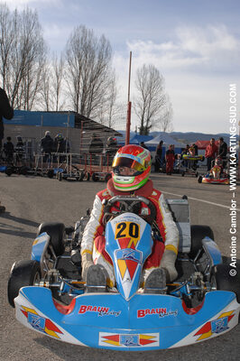 07/03/2010 : 1ère manche du Championnat du Sud 2010 à Lavelanet (photos Antoine Camblor) 2010 — karting