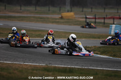 07/03/2010 : 1ère manche du Championnat du Sud 2010 à Lavelanet (photos Antoine Camblor) 2010 — karting