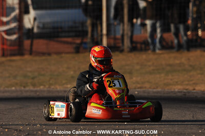 07/03/2010 : 1ère manche du Championnat du Sud 2010 à Lavelanet (photos Antoine Camblor) 2010 — karting