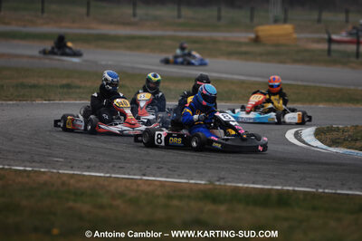 07/03/2010 : 1ère manche du Championnat du Sud 2010 à Lavelanet (photos Antoine Camblor) 2010 — karting