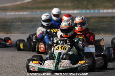 07/03/2010 : 1ère manche du Championnat du Sud 2010 à Lavelanet (photos Antoine Camblor) 2010 — karting