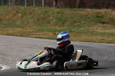 07/03/2010 : 1ère manche du Championnat du Sud 2010 à Lavelanet (photos Antoine Camblor) 2010 — karting