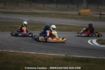 07/03/2010 : 1ère manche du Championnat du Sud 2010 à Lavelanet (photos Antoine Camblor) 2010 — karting