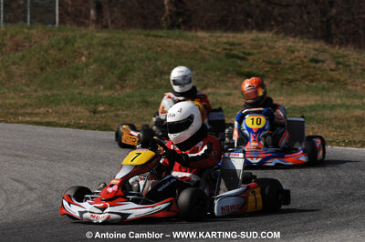 07/03/2010 : 1ère manche du Championnat du Sud 2010 à Lavelanet (photos Antoine Camblor) 2010 — karting