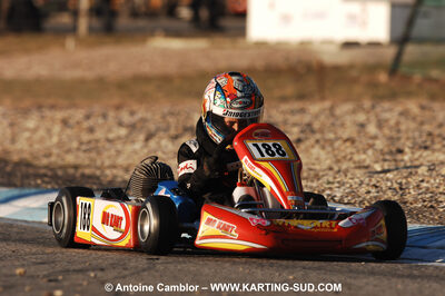 07/03/2010 : 1ère manche du Championnat du Sud 2010 à Lavelanet (photos Antoine Camblor) 2010 — karting