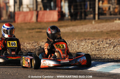 07/03/2010 : 1ère manche du Championnat du Sud 2010 à Lavelanet (photos Antoine Camblor) 2010 — karting
