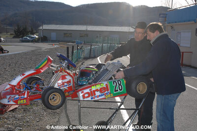 07/03/2010 : 1ère manche du Championnat du Sud 2010 à Lavelanet (photos Antoine Camblor) 2010 — karting