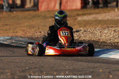 07/03/2010 : 1ère manche du Championnat du Sud 2010 à Lavelanet (photos Antoine Camblor) 2010 — karting