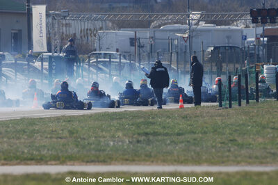 07/03/2010 : 1ère manche du Championnat du Sud 2010 à Lavelanet (photos Antoine Camblor) 2010 — karting