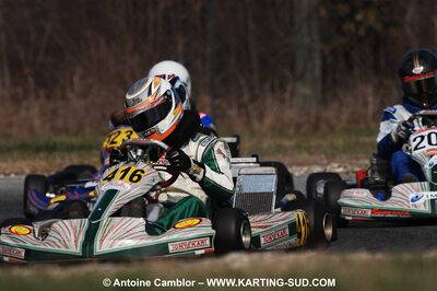 07/03/2010 : 1ère manche du Championnat du Sud 2010 à Lavelanet (photos Antoine Camblor) 2010 — karting