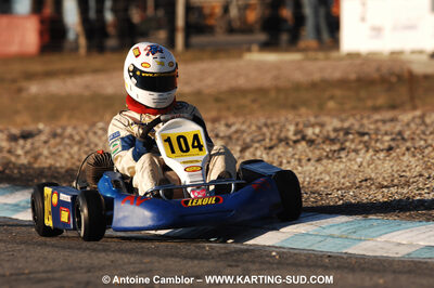 07/03/2010 : 1ère manche du Championnat du Sud 2010 à Lavelanet (photos Antoine Camblor) 2010 — karting