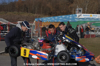 07/03/2010 : 1ère manche du Championnat du Sud 2010 à Lavelanet (photos Antoine Camblor) 2010 — karting