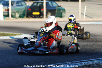 07/03/2010 : 1ère manche du Championnat du Sud 2010 à Lavelanet (photos Antoine Camblor) 2010 — karting