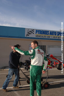 07/03/2010 : 1ère manche du Championnat du Sud 2010 à Lavelanet (photos Antoine Camblor) 2010 — karting