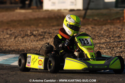 07/03/2010 : 1ère manche du Championnat du Sud 2010 à Lavelanet (photos Antoine Camblor) 2010 — karting