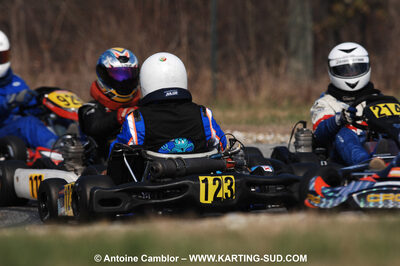 07/03/2010 : 1ère manche du Championnat du Sud 2010 à Lavelanet (photos Antoine Camblor) 2010 — karting