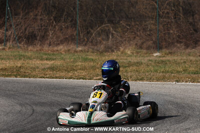 07/03/2010 : 1ère manche du Championnat du Sud 2010 à Lavelanet (photos Antoine Camblor) 2010 — karting