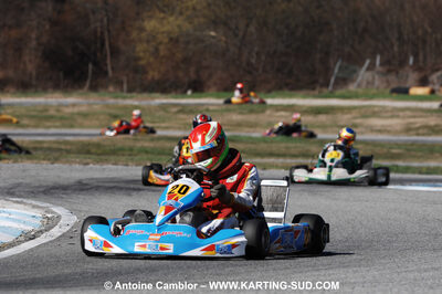 07/03/2010 : 1ère manche du Championnat du Sud 2010 à Lavelanet (photos Antoine Camblor) 2010 — karting