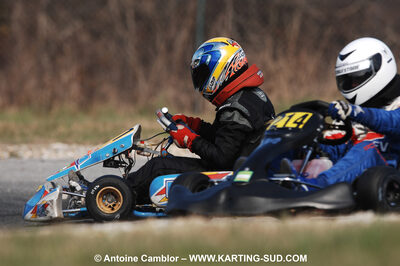 07/03/2010 : 1ère manche du Championnat du Sud 2010 à Lavelanet (photos Antoine Camblor) 2010 — karting