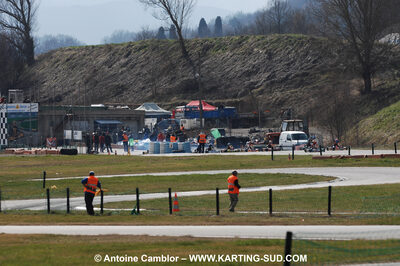 07/03/2010 : 1ère manche du Championnat du Sud 2010 à Lavelanet (photos Antoine Camblor) 2010 — karting