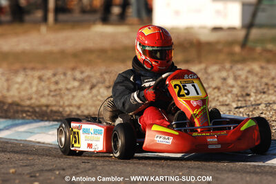 07/03/2010 : 1ère manche du Championnat du Sud 2010 à Lavelanet (photos Antoine Camblor) 2010 — karting
