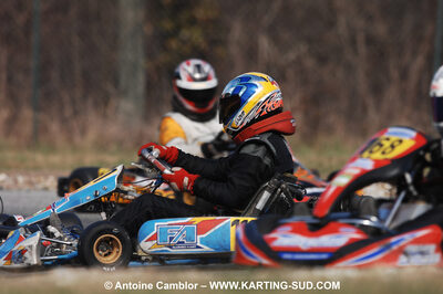 07/03/2010 : 1ère manche du Championnat du Sud 2010 à Lavelanet (photos Antoine Camblor) 2010 — karting