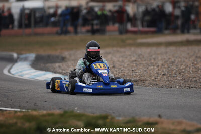 07/03/2010 : 1ère manche du Championnat du Sud 2010 à Lavelanet (photos Antoine Camblor) 2010 — karting