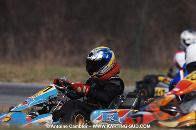 07/03/2010 : 1ère manche du Championnat du Sud 2010 à Lavelanet (photos Antoine Camblor) 2010 — karting