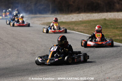 07/03/2010 : 1ère manche du Championnat du Sud 2010 à Lavelanet (photos Antoine Camblor) 2010 — karting